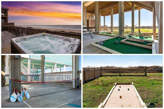 Gulf Front|Hot Tub|Mini Golf| Mini Pickleball